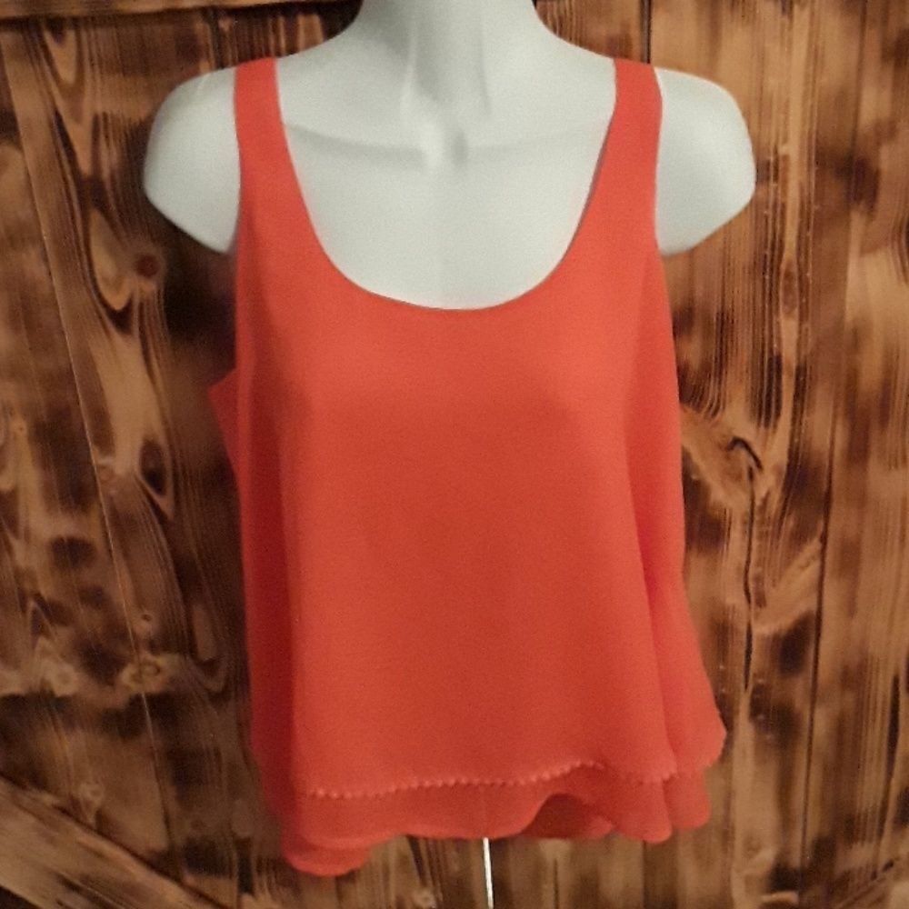 8 for $20 Coral Size M Tank Top